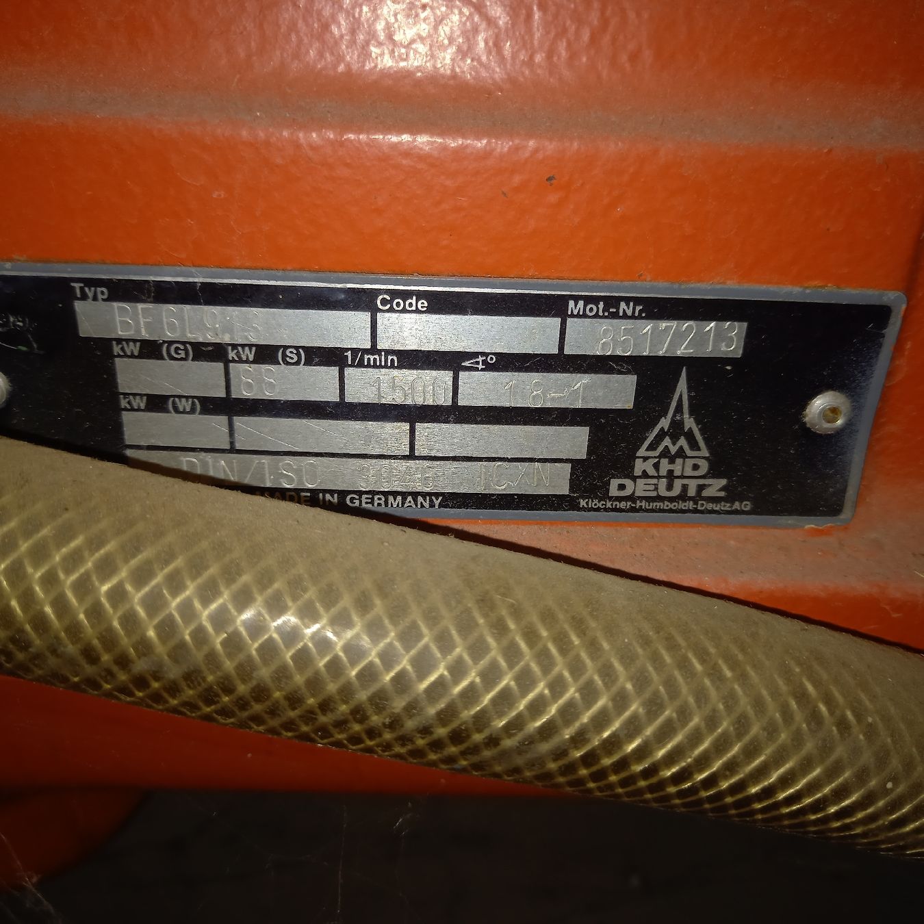 Generatori di corrente: Deutz BF6L913 Dieselgenerator – Usato da Effingen venduto da Plastic 1