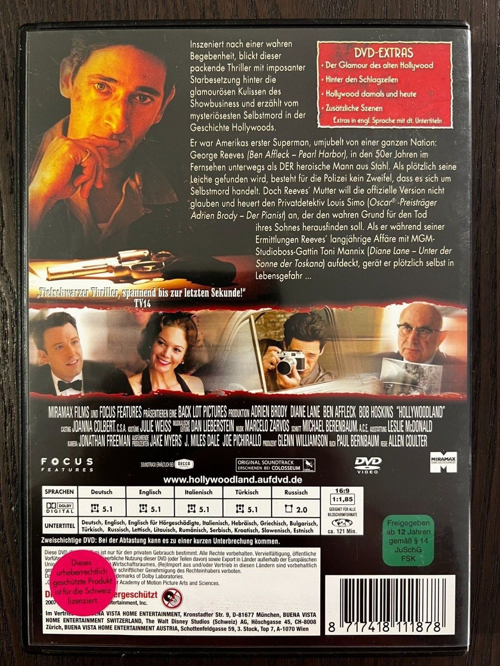 Tutti i DVDs: Die Hollywood Verschwörung – Usato da Zürich venduto da FilmFreunde 1