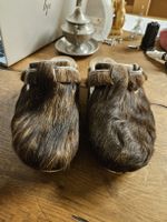 Warme Clogs Holz-Fell, ideal für den Winter! Grösse 42