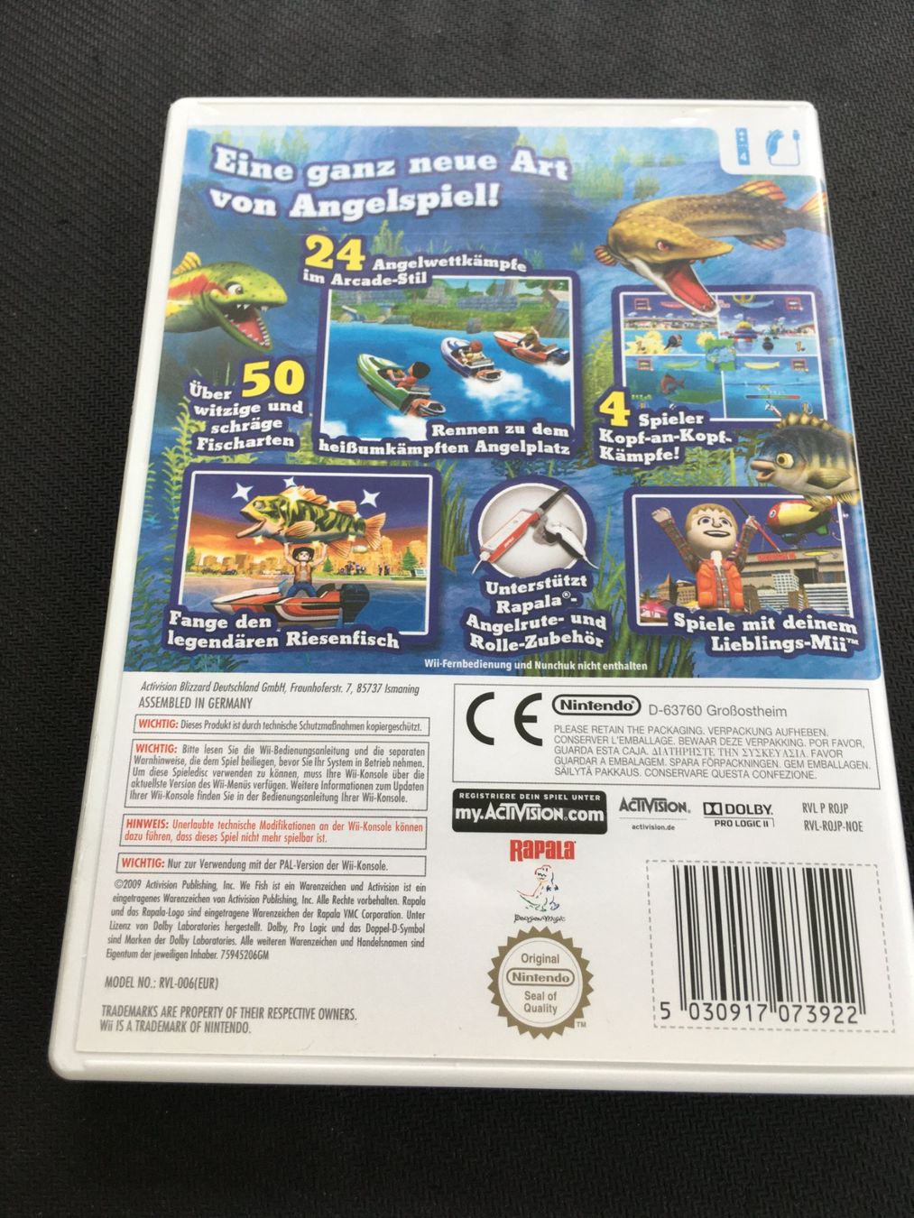 Nintendo Giochi: Rapala Angel-Spass - Nintendo Wii – Usato da St.Gallen venduto da Punktchen01 1