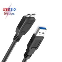 USB-3.0-Kabel Micro-B für externe Festplatten, 45 cm