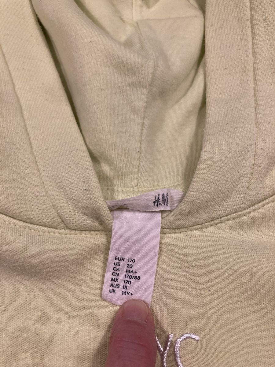 H&M Pullover & Sweatshirts: Gelber Pulli Gr. 170 – Gebraucht aus Kesswil von Branca-01 9