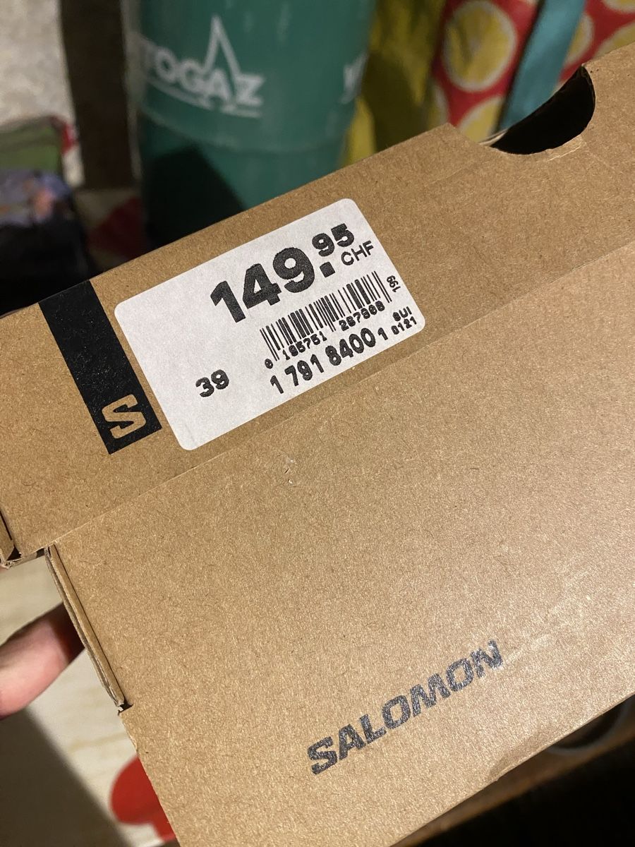 Salomon Scarpe da uomo: Salomon Wanderschuhe neu Grösse 39 – Nuovo e nell'imballaggio originale da Zuoz venduto da tamioo 5