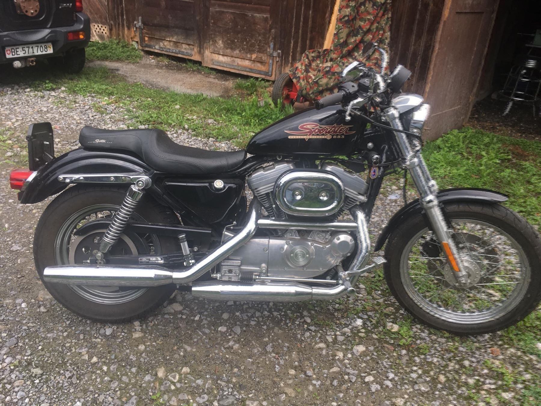 Strada: HARLEY-DAVIDSON XL 883 C53 Sportster Cus – Usato da Ringgenberg BE venduto da reber04
