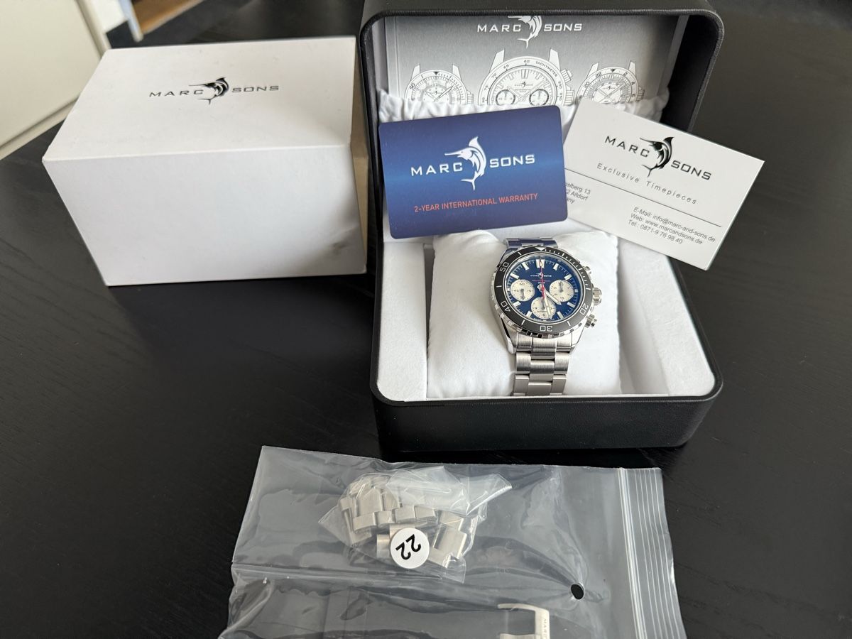 Orologi: Marc & Sons Chrono Automatic Swiss Made – Usato da Thun venduto da Mumi 3