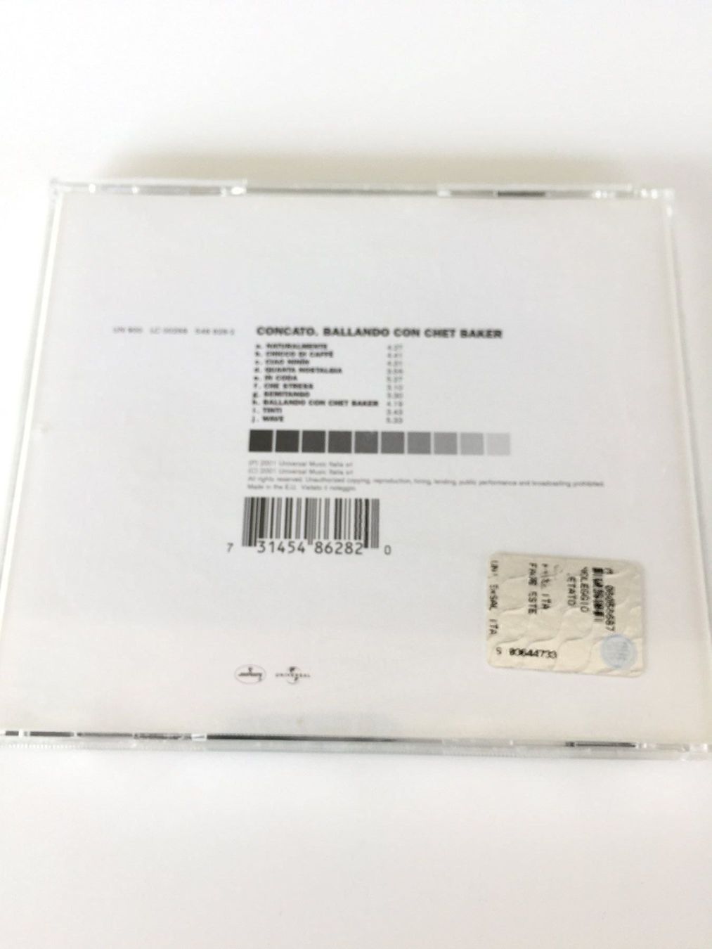 CDs: Fabio Concato - Ballando con chet Baker – D'occasion à Rüti ZH par alumedien 1