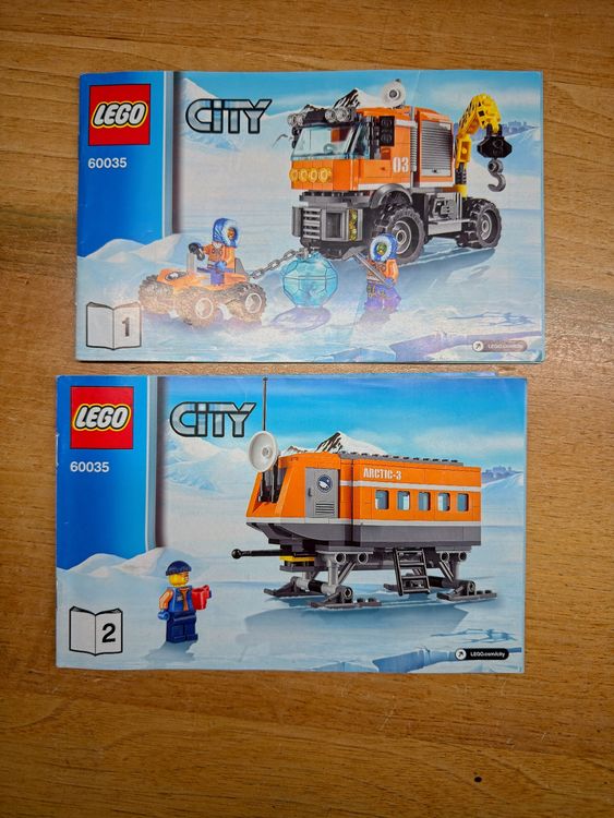 LEGO City 60033 + 60035 Eis-Crawler und Aussenposten (Gebraucht) in ...