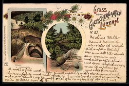 Lithographie Luzern, Gletschergarten