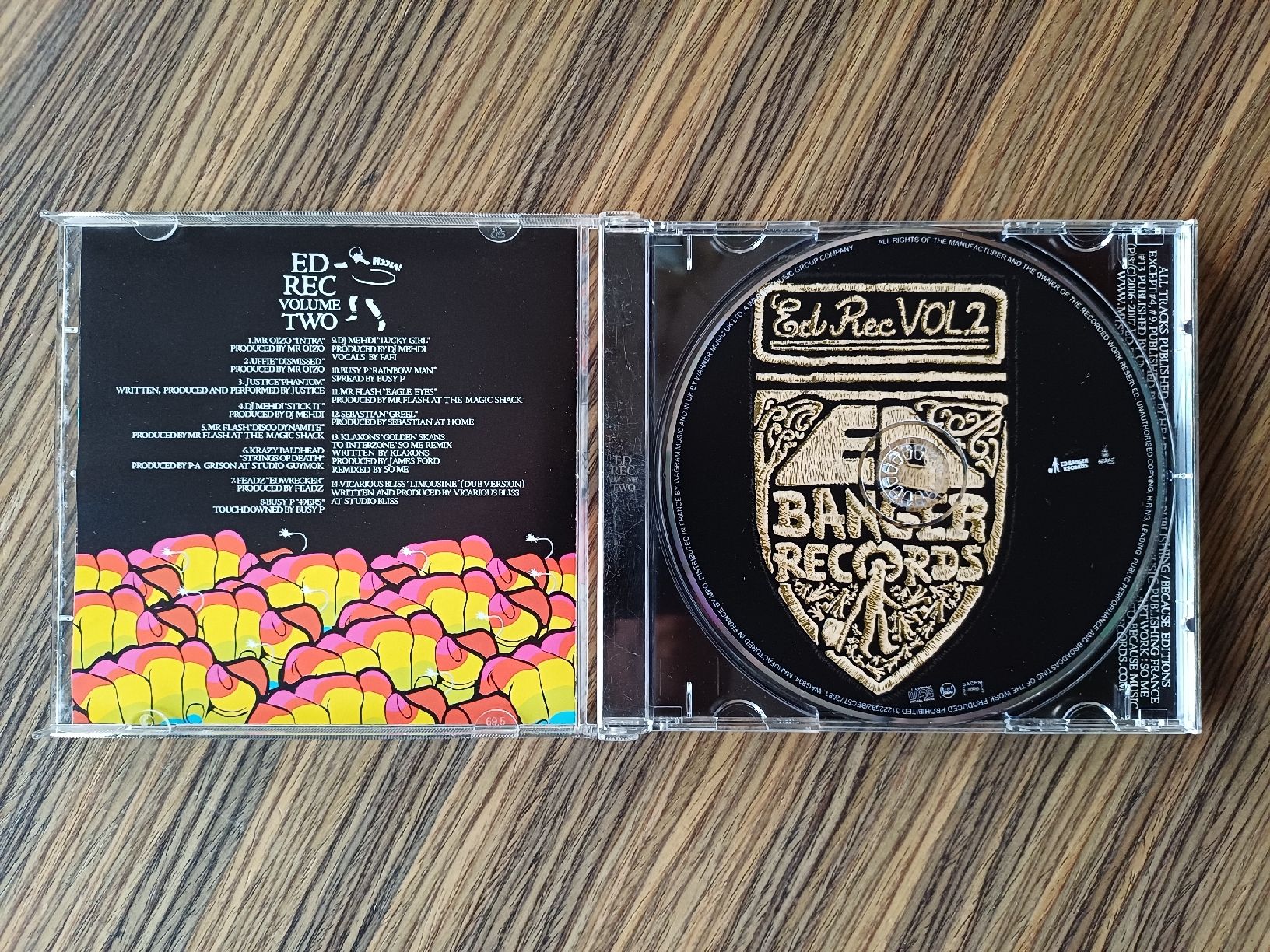 CD: ED REC Volume two - CD – Usato da Begnins venduto da Drastic-Sound 2