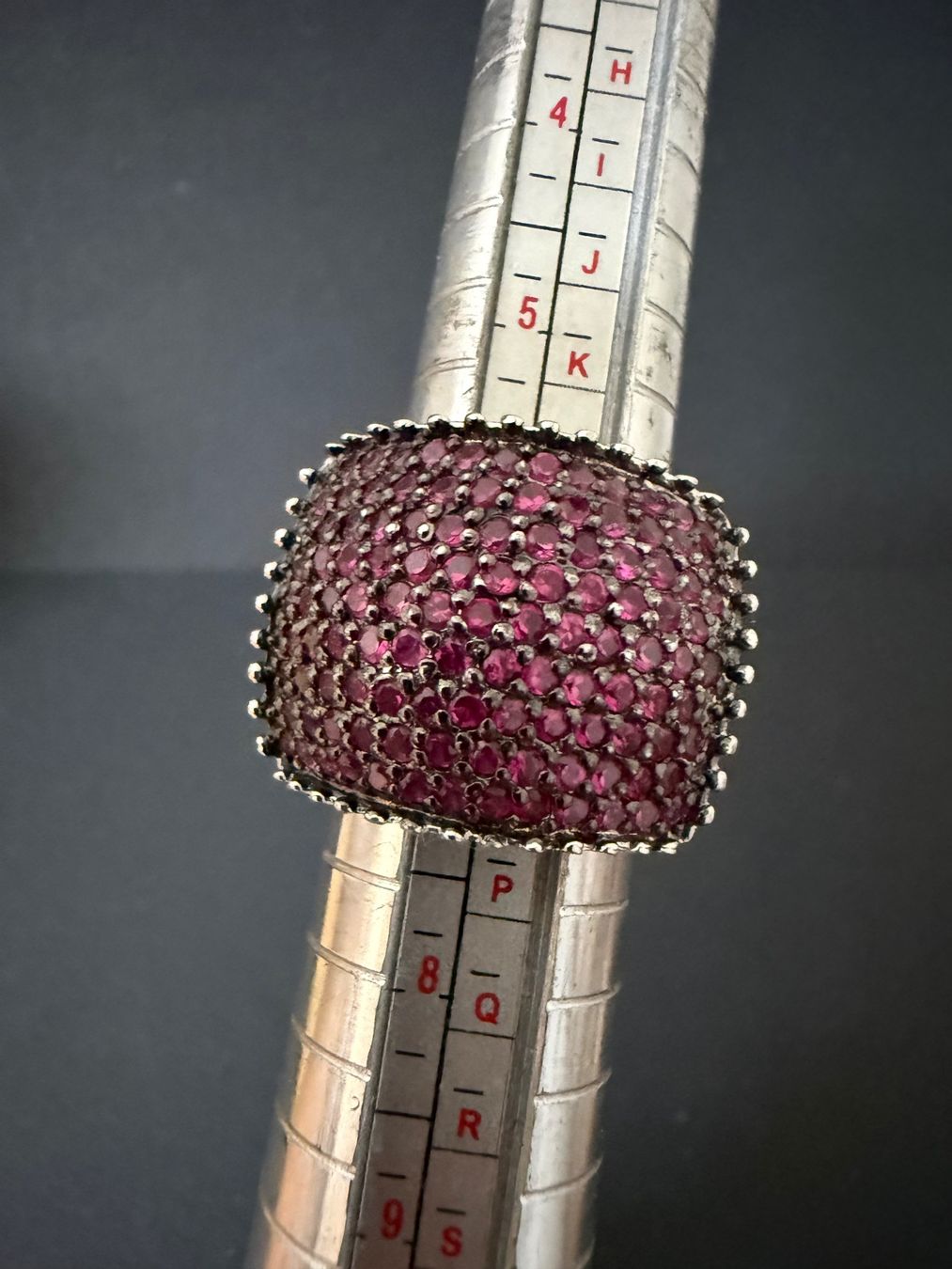 Anelli: Silber Ring mit Rubinen 925 – Usato da Spiegel b. Bern venduto da Rogger72 6
