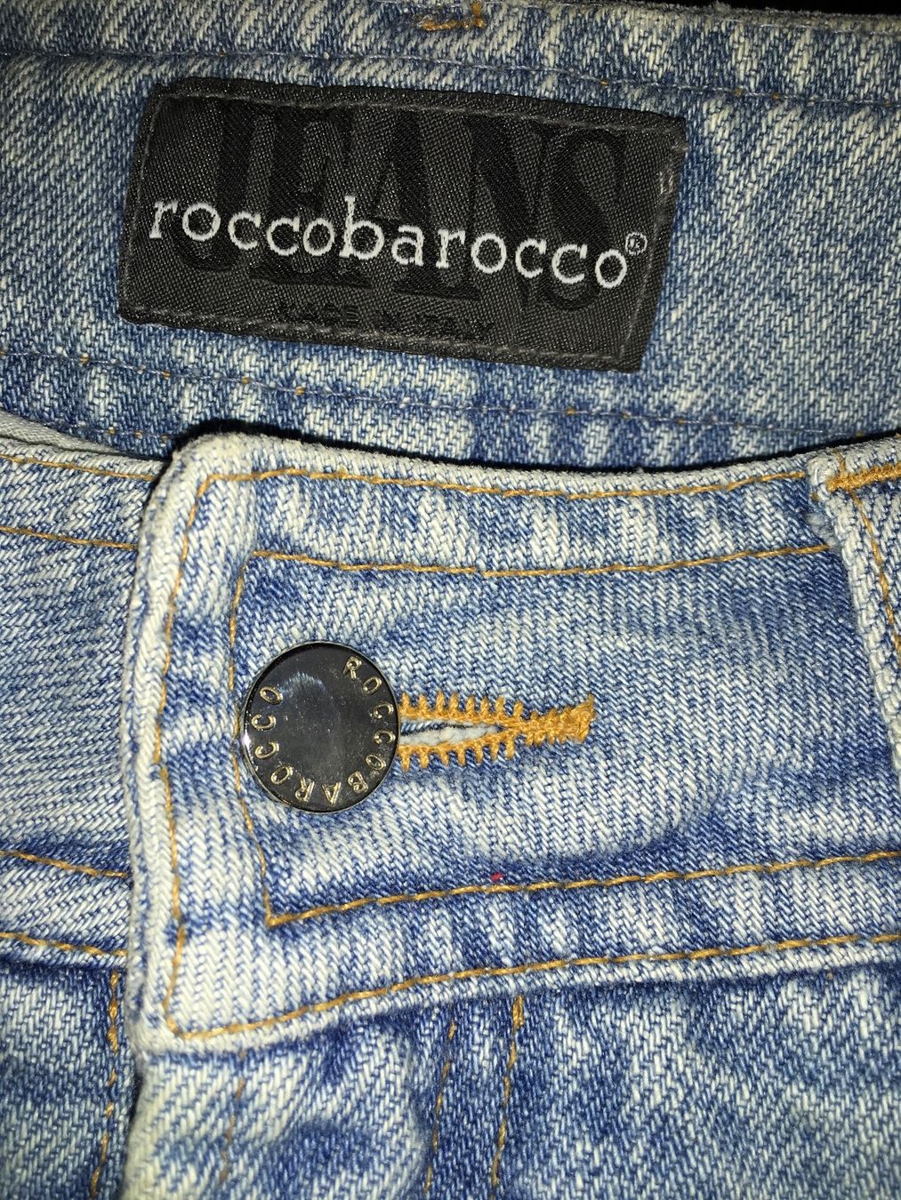 Jeans: Roccobarocco Jeans 39 D Stickereien – Gebraucht aus Zug von smile060 5