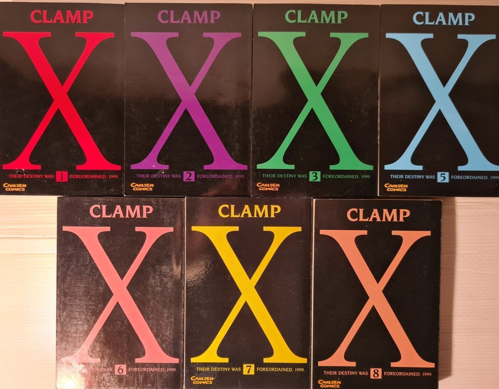 Comics: X - Clamp 1, 2, 3, 5, 6, 7, 8 Manga – Gebraucht aus Münchenstein von vitalfit