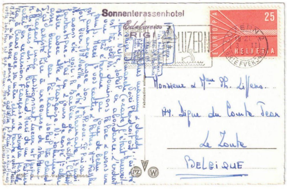 Cartoline postali: Rigi - Skilift Staffel – Usato da Binningen venduto da Mountainrider 1