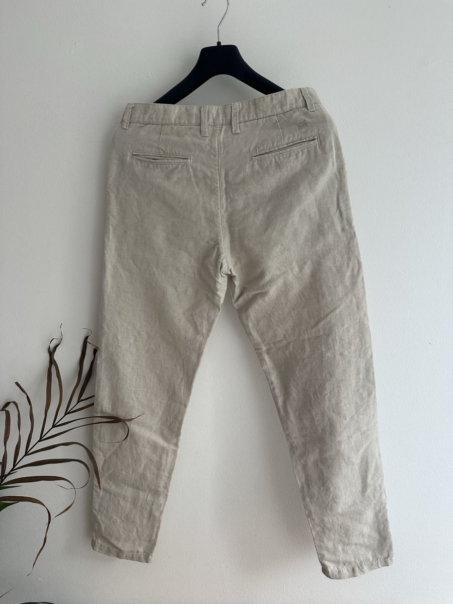 Pantaloni: Knowledge Cotton Apparel Hose Beige Leinen – Usato da Koblenz venduto da Joshua_M 2