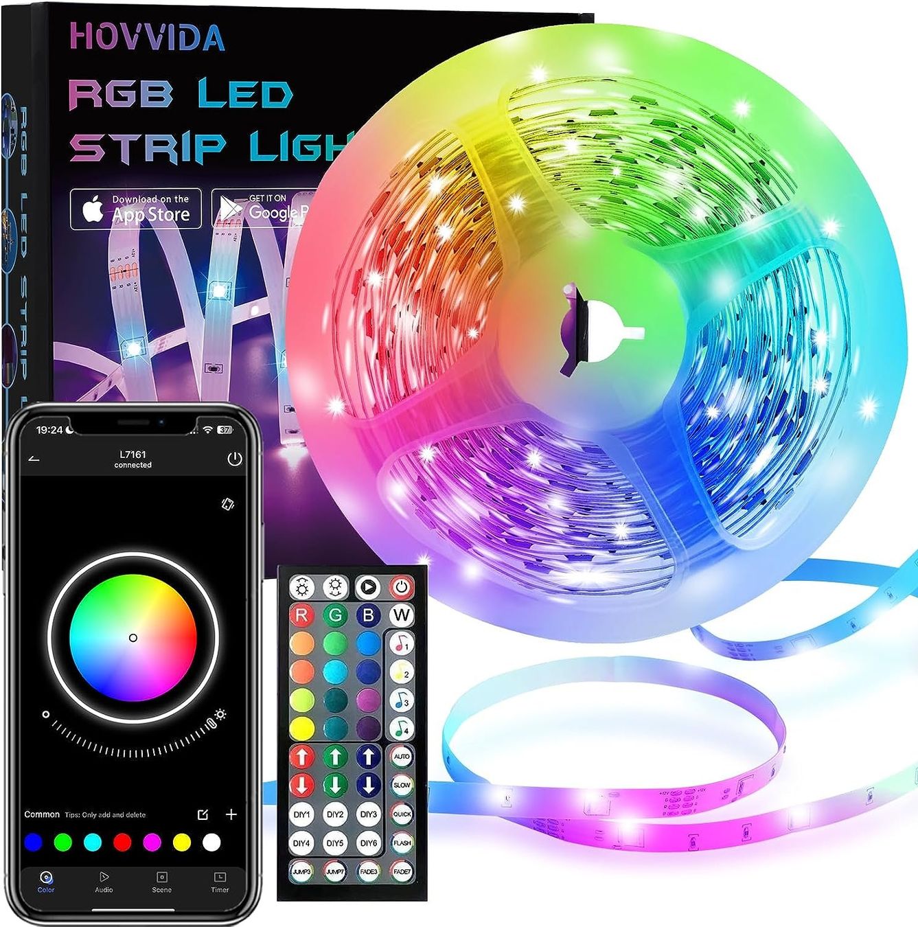 Ghirlande e barre luminose: LED Strip 5M, RGB 5050 – Nuovo e nell'imballaggio originale da Nuglar venduto da SaleRitter 1