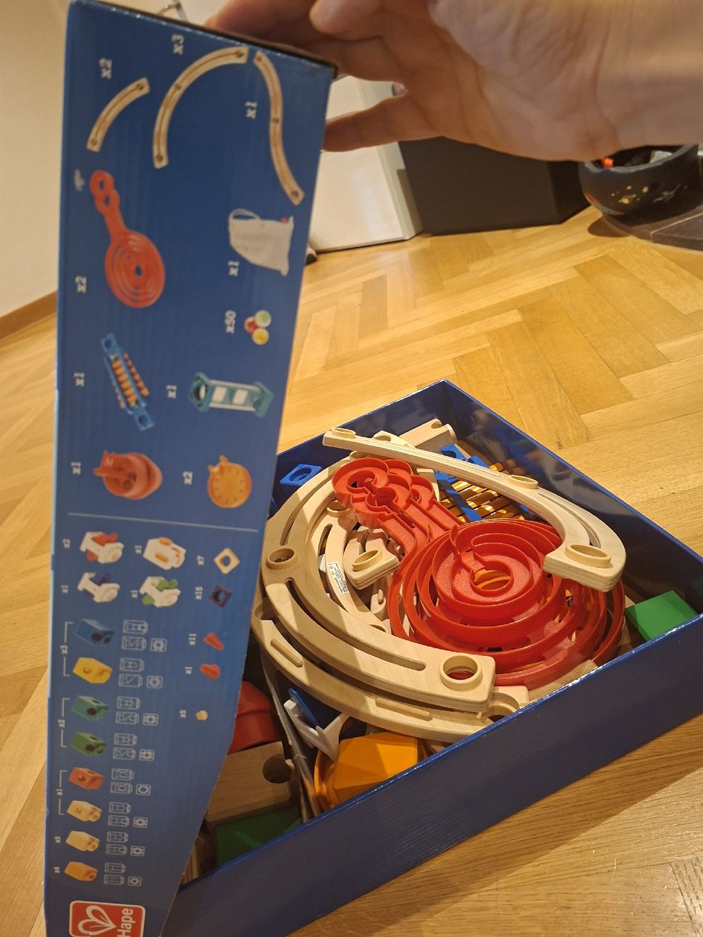 Hape Giocattoli: Hape Quadrilla Marble Run Set - Super Spirals E6024 Toy – Nuovo (secondo la descrizione) da Zürich venduto da Lolaad 2