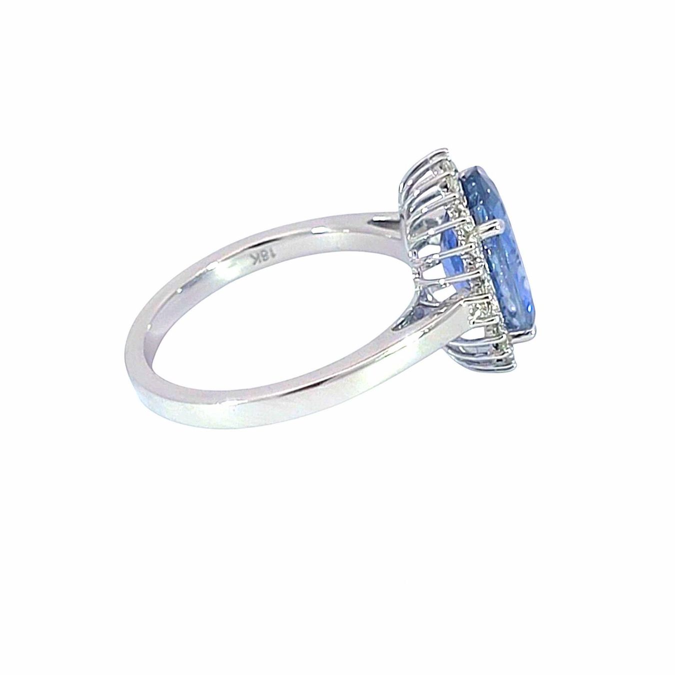Anelli: Saphir-Ring 18k Weissgold 4,57ct – Nuovo e nell'imballaggio originale da Illnau venduto da Juwelier_Mahler_GmbH 3
