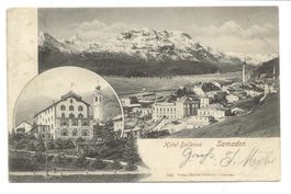 Samaden (GR) Engadin - Hotel Bellevue - 1904