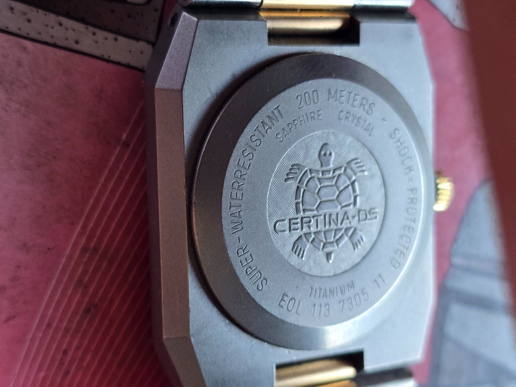 Certina Montres: 315 Certina DS  N2 Date  Titanium / Gold – D'occasion à Muri AG par Corredor 6