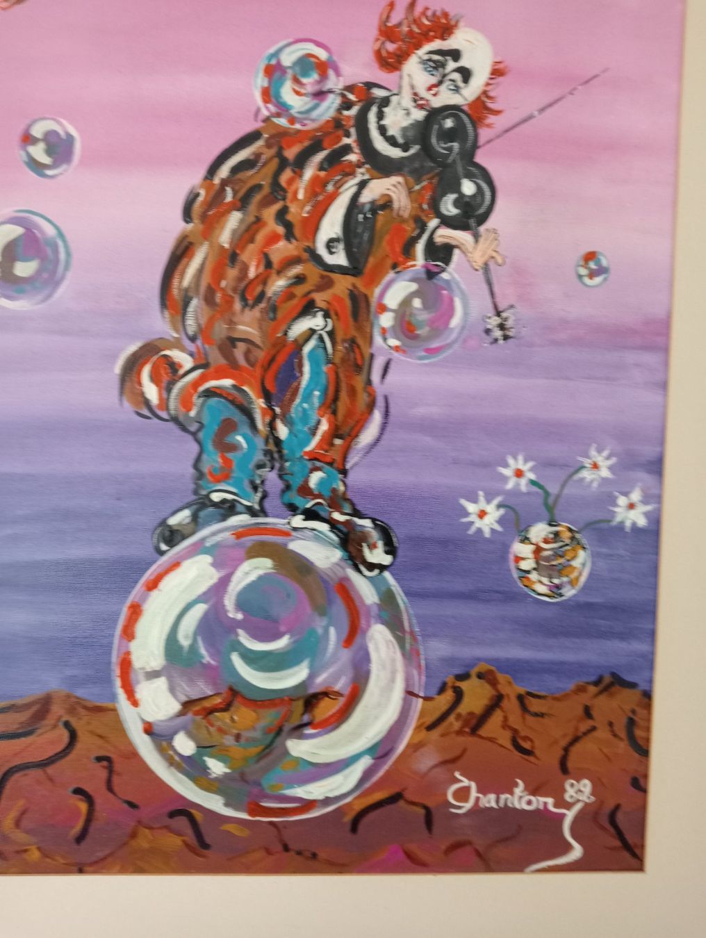 Dipinti: Surrealistischer Weltclown – Usato da Unterseen venduto da filetsole