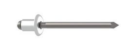 Blindniete A2-Edelstahl Flachrundkopf 3 x6 mm  500Stk.