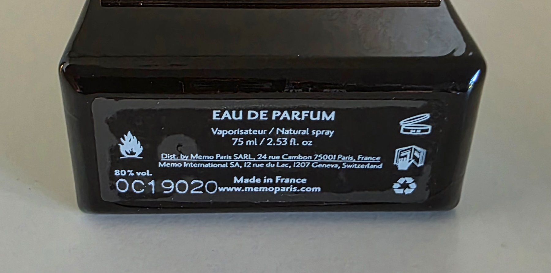 Parfum & Eau de Toilette: MEMO Paris Ocean Leather Eau de Parfum, 72ml mit OVP – Gebraucht aus Hedingen von Luca25 2