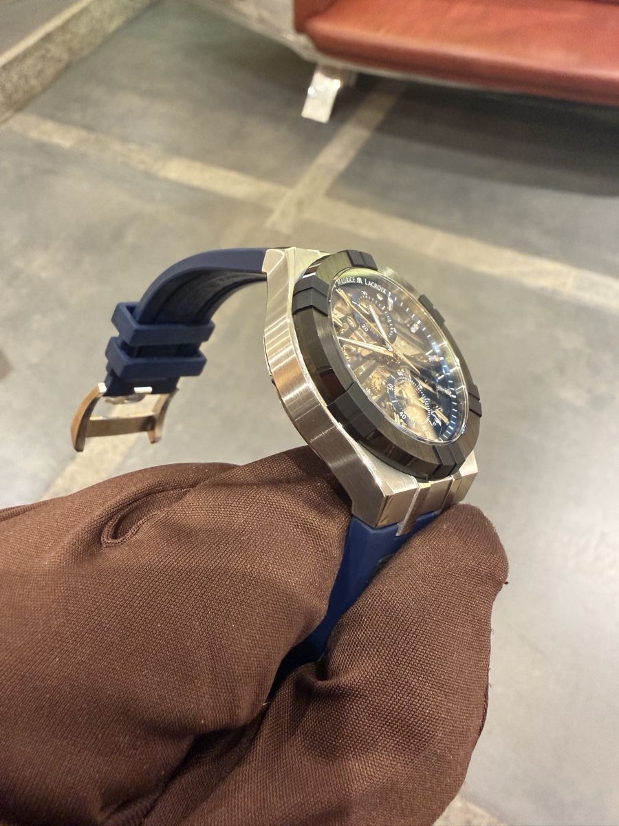 Maurice Lacroix Uhren: Montre Maurice Lacroix AIKONIC Chrono Skeleton – Gebraucht aus Vevey von Maison_1236 4