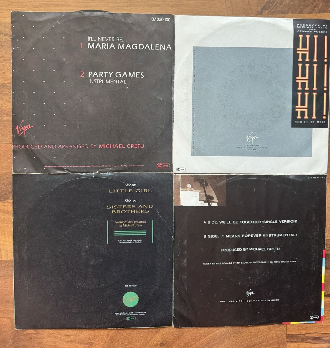 Dischi in vinile: 4x 7" Single von Sandra - 80s – Usato da Rorbas venduto da BlackstarRecords 1