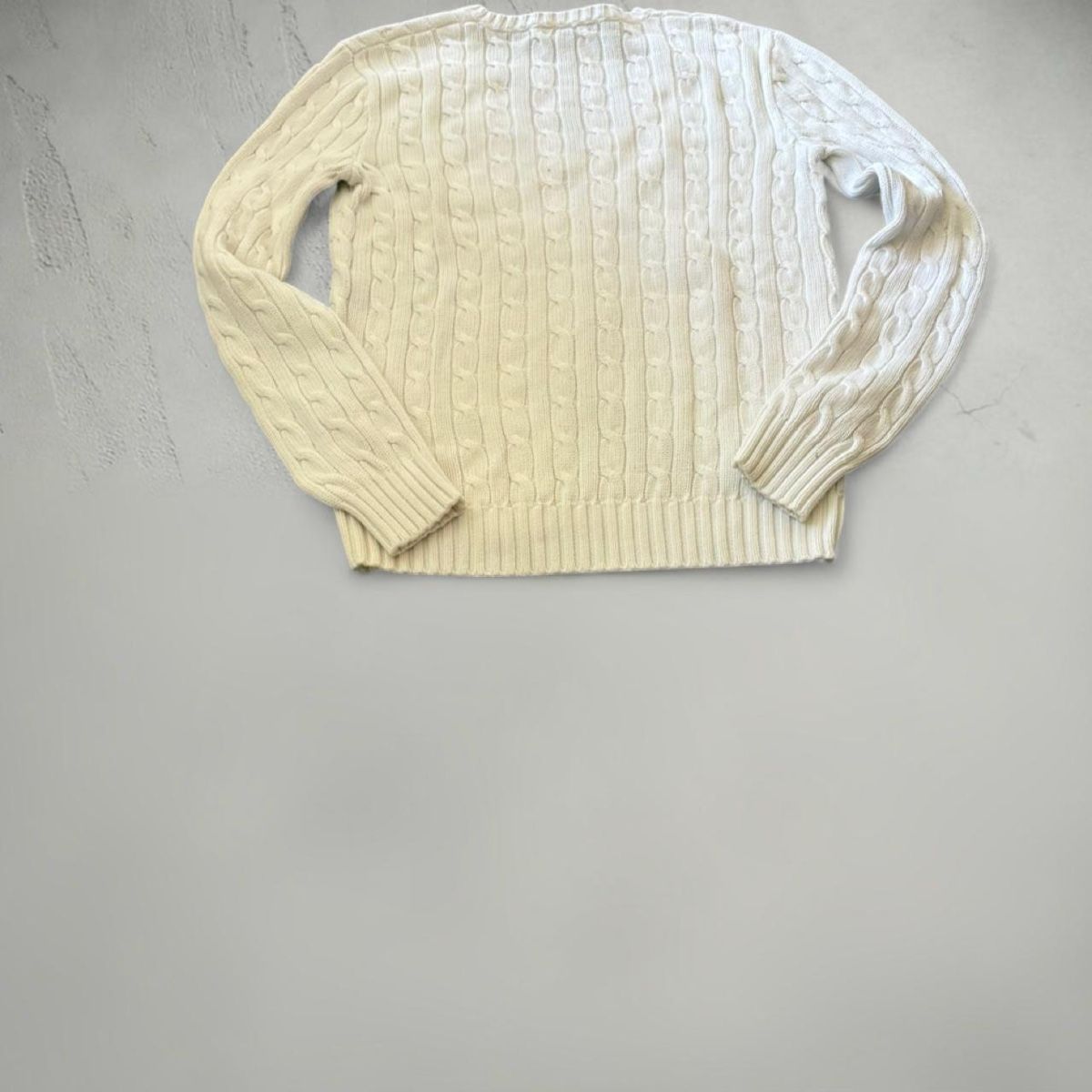 Ralph Lauren Maglioni & Felpe: Pullover Ralph Lauren Zopfstrick V-Ausschnitt Weiss Grösse M – Nuovo (secondo la descrizione) da Basel venduto da archive. 5