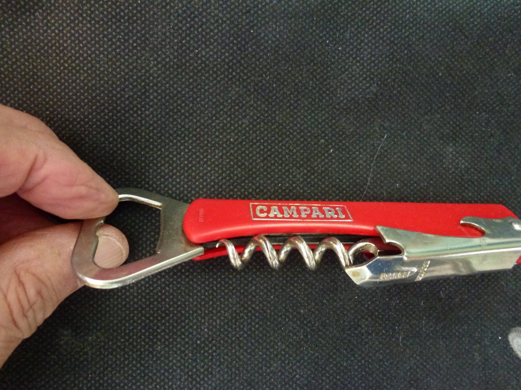 Apribottiglie & Tappi per chiusura: Korkenzieher "CAMPARI" vintage gebraucht – Usato da Luzern venduto da huro56 3