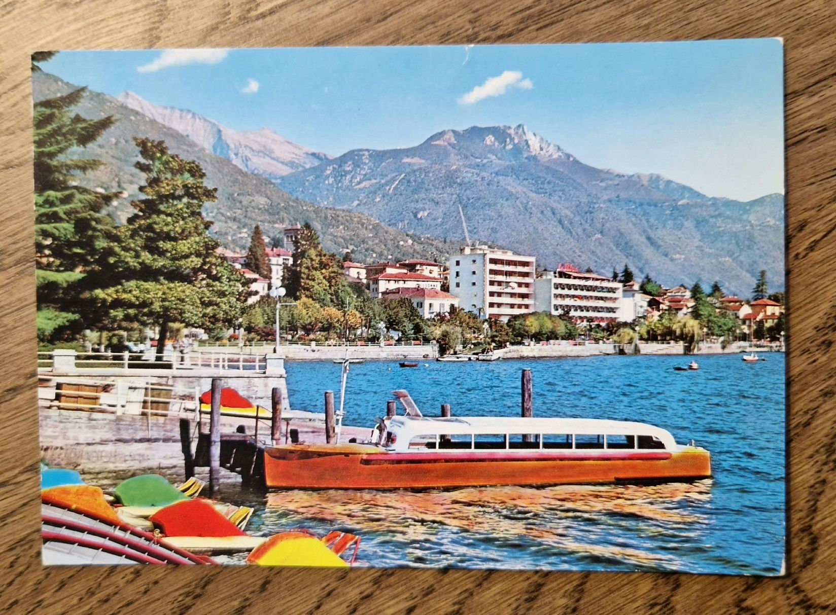 Cartoline postali: Locarno, Lago Maggiore, Boot 1963 – Usato da Ebikon venduto da Donar50
