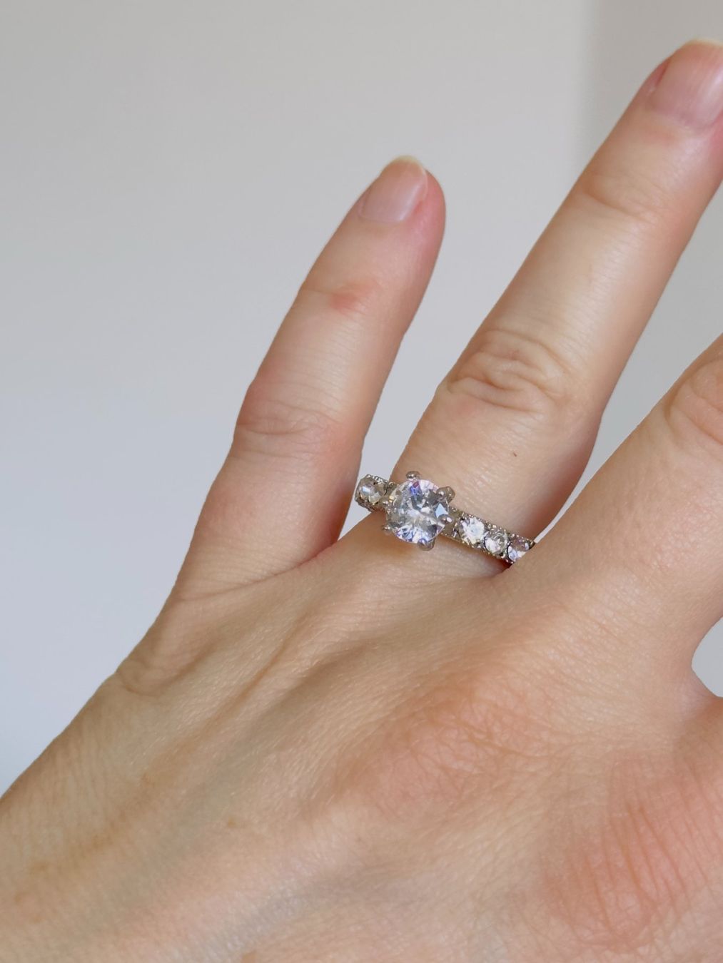 Anelli: circon ring size 56 – Nuovo e nell'imballaggio originale da Genève venduto da AGBERG 2