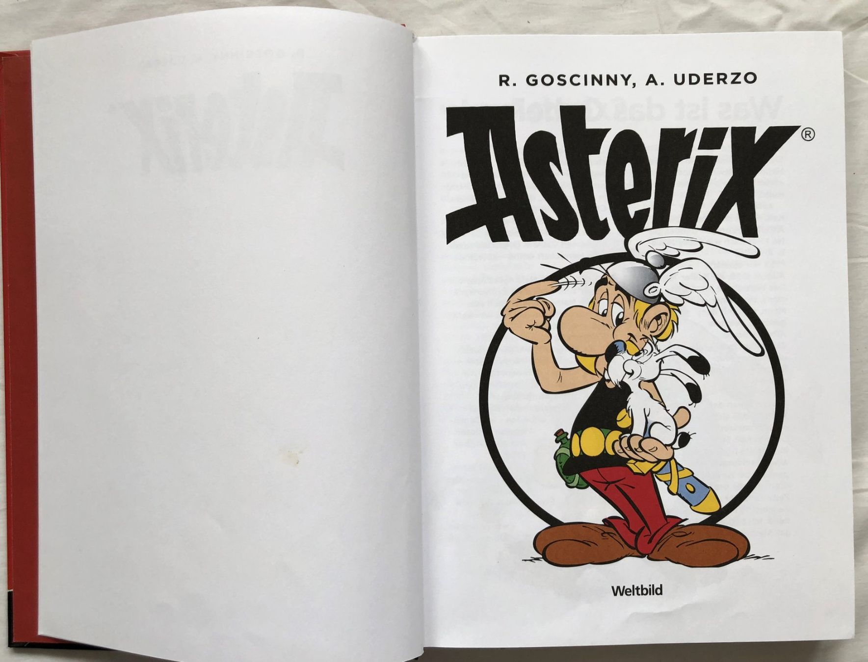 Fumetti: Bild Comic-Bibliothek - Band 1 - ASTERIX – Usato da Schaffhausen venduto da durruti 1