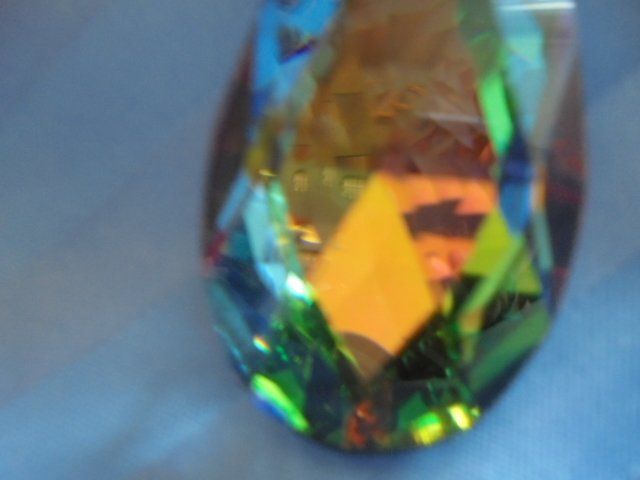 Anhänger: Anhänger Regenbogenfarben Facettenschliff Glas – Neu (gemäss Beschreibung) aus Hinwil von Glasperlen 3