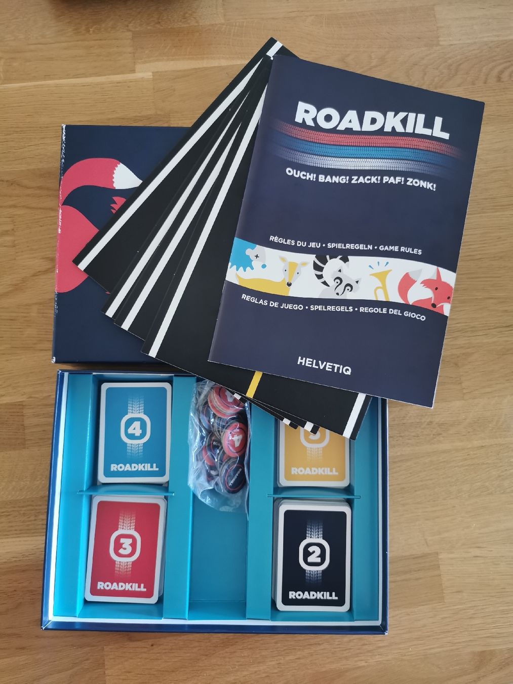 Spiele: Jeu de société Roadkill Helvetiq – Gebraucht aus Lutry von Brocantosaurus 2