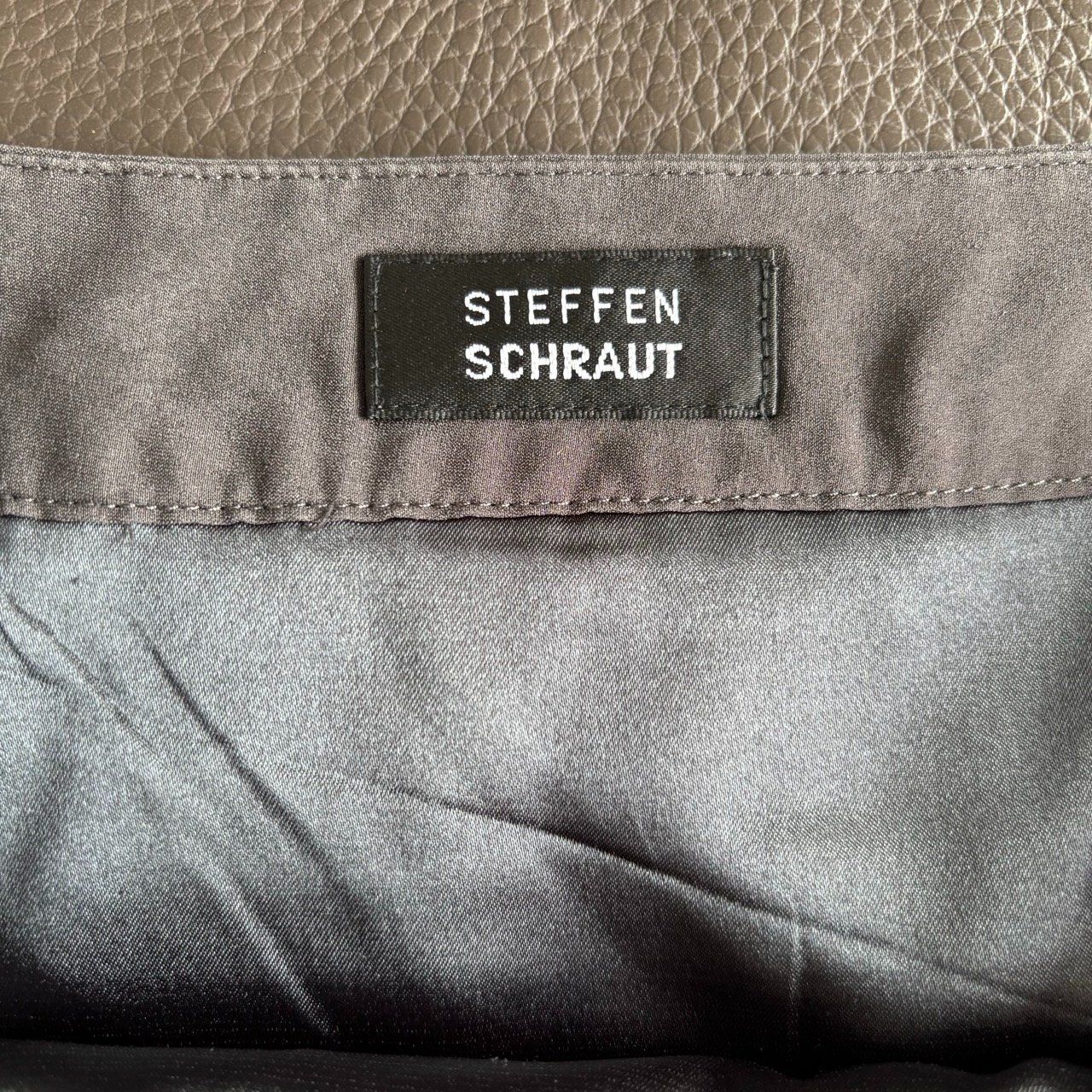 Steffen Schraut Gonne: Steffen Schraut Rock, Grau gestreift, Gr. 38 – Usato da Thalwil venduto da Arleen 1