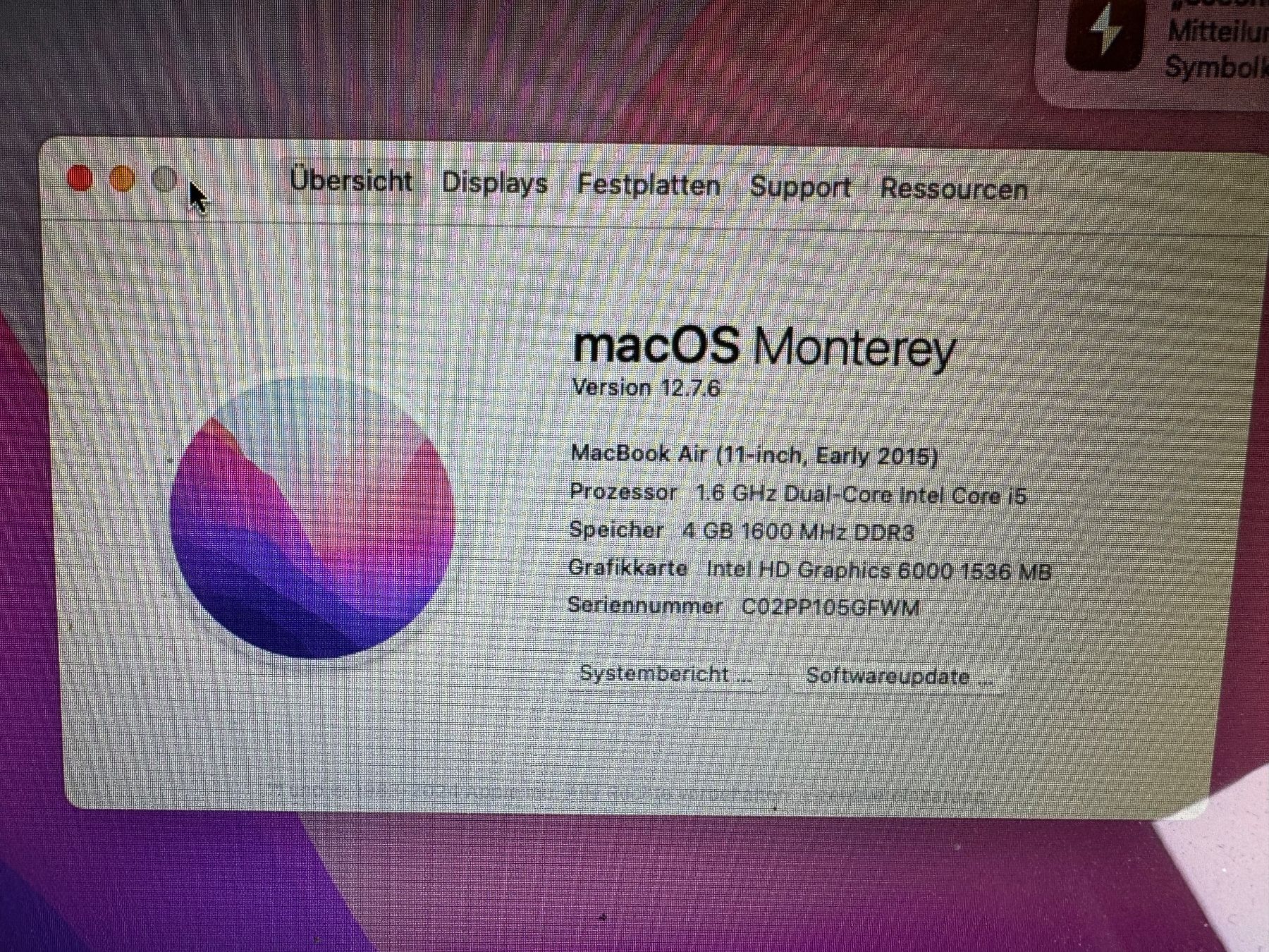 Apple Notebook: MacBook Air 11 – Usato da Adliswil venduto da Busys 1