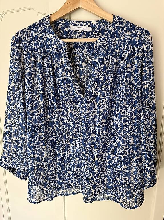 Gérard Darel Camicette: Chemise bleue Gérard Darel – Usato da Vich venduto da NatachaCK