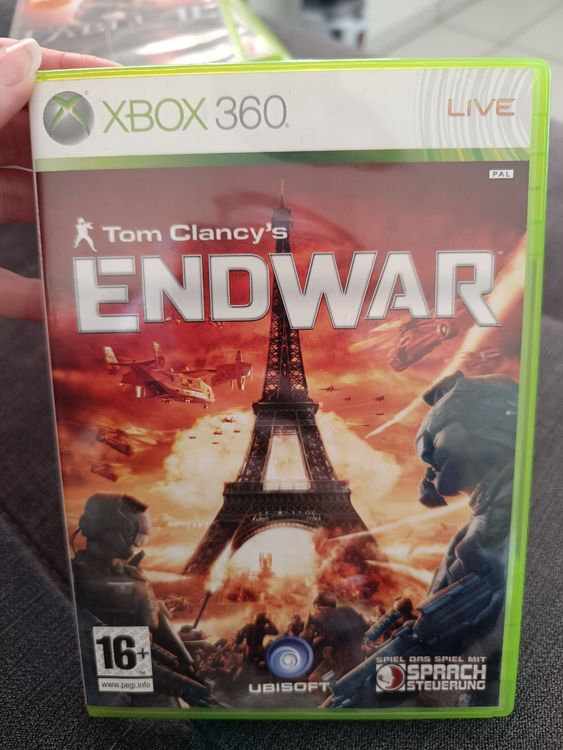 Tom Clancy's EndWar – Sony PSP – Jeu D'action/guerre – Très Bon état (français)