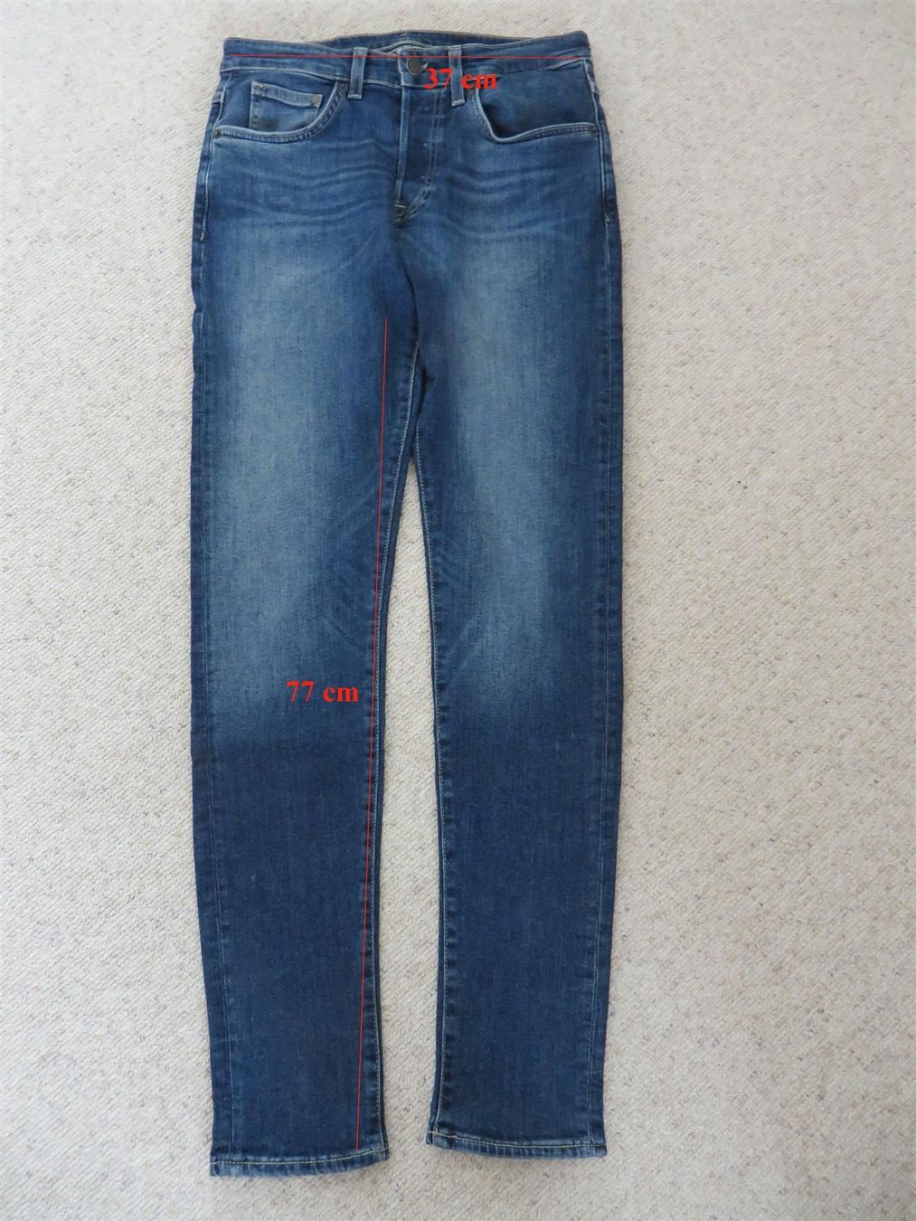 Hosen: Jeans blau Gr. 31 Skinny – Gebraucht aus Spiez von Crazyduck