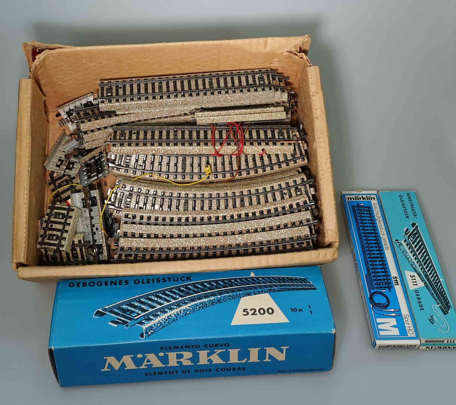 Märklin Modellini di ferrovie: Märklin M Gleise und Weichen, H0 WS – Usato da Niederglatt ZH venduto da bego8172 3
