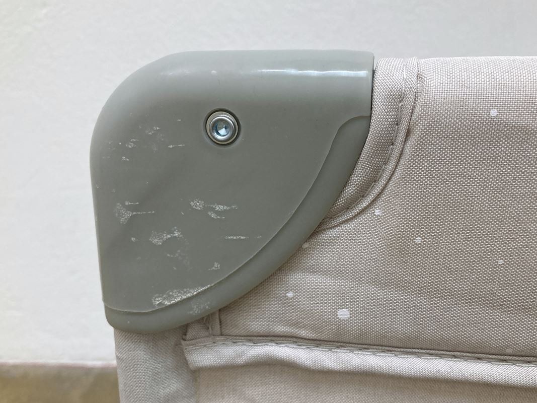 Lauf- & Sicherungsgitter: CANGAROO | Bettschutzgitter | Beige/Weiss – Gebraucht aus Wittenbach von Restwert_St-Gallen 5
