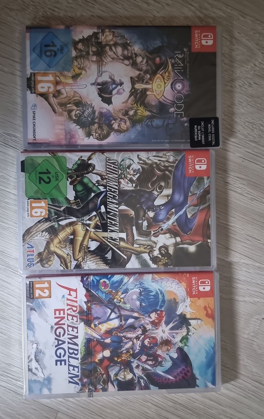 Nintendo Giochi: Nintendo Switch Spiele 3er Set Ungeöffnet – Nuovo e nell'imballaggio originale da Zell ZH venduto da debi1507