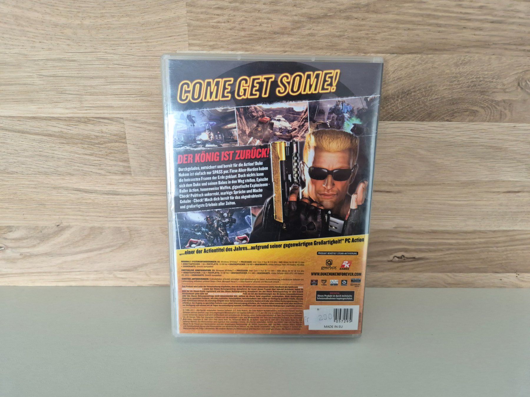 Giochi: Duke Nukem Forever PC DVD-ROM - Top Zustand – Usato da Bassersdorf venduto da retrolab 2