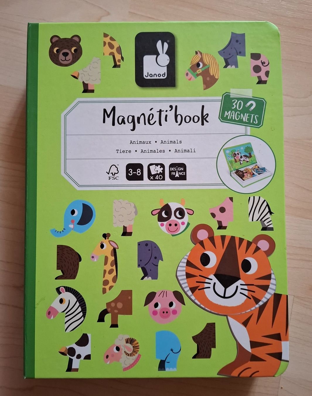 Spielzeuge: Magnetibook Tiere – Gebraucht aus Oberurnen von rotty80