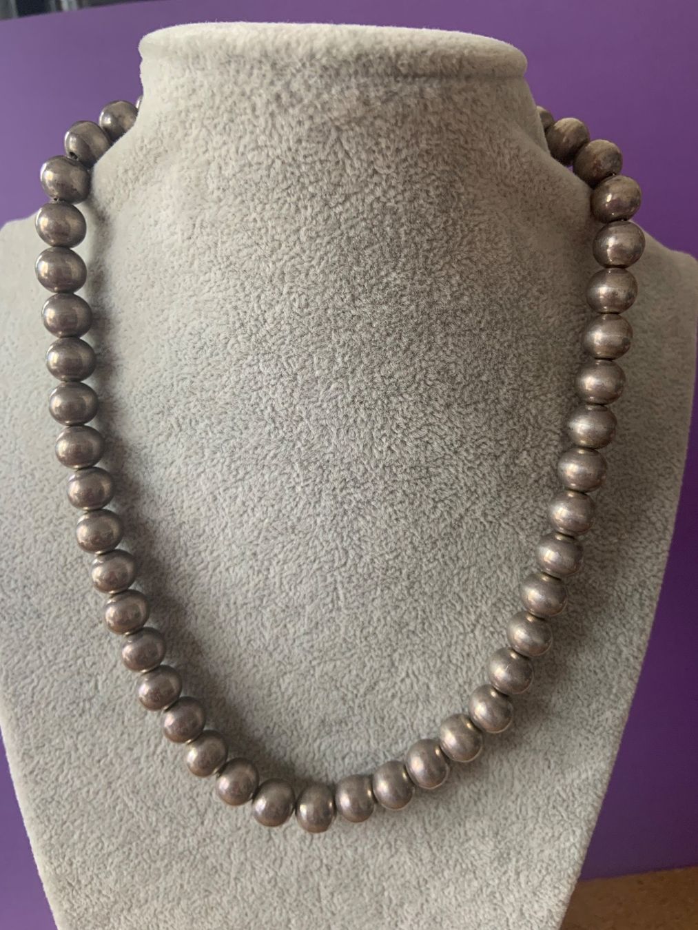 Catenine: Silberkette SILBERKUGELN (47 cm) – Usato da Dittingen venduto da Bijoubelle 1
