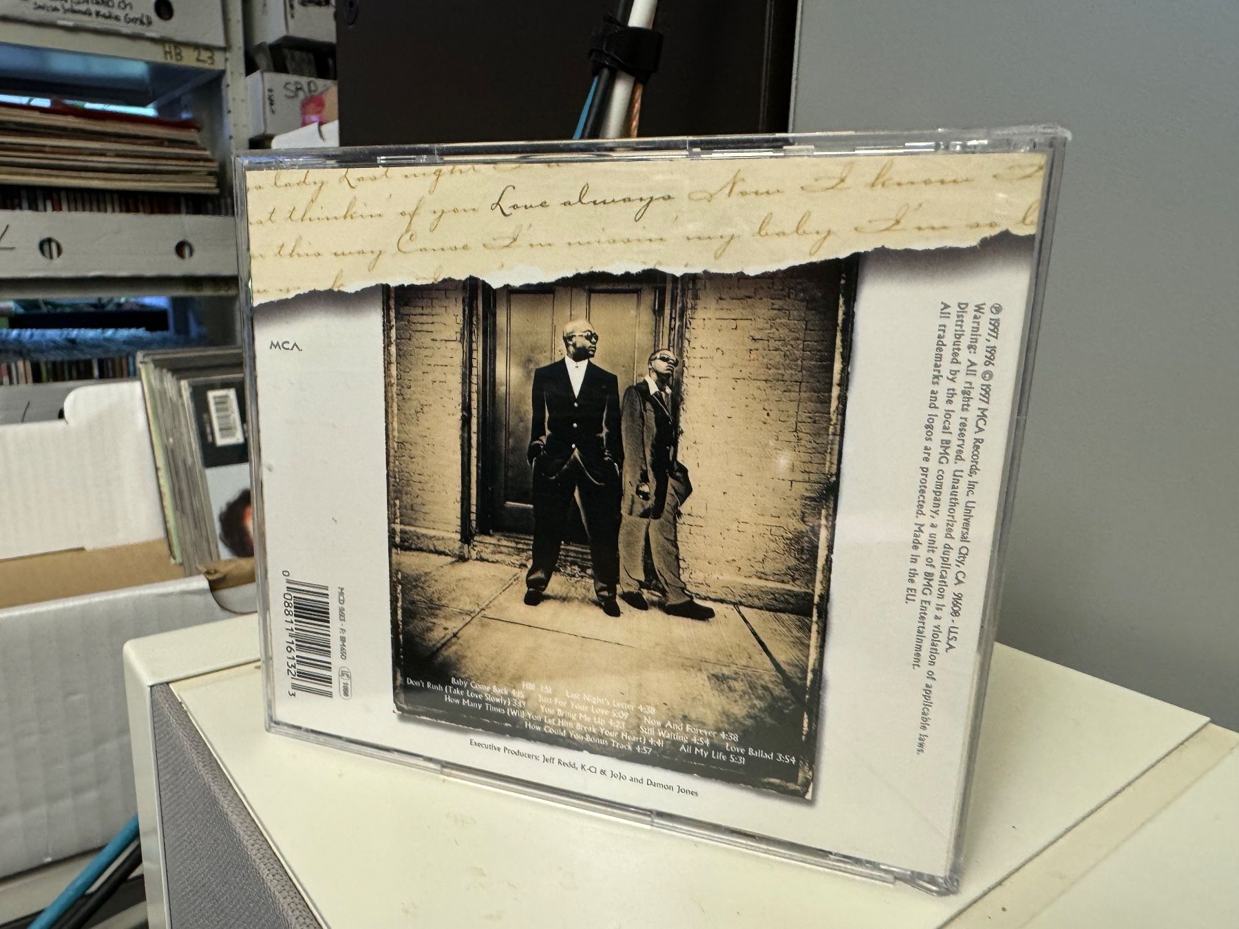 CDs: K-Ci & JoJo - Love Always - HA11K – Gebraucht aus Küsnacht ZH von Jazztilldawn 1