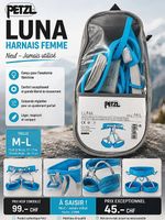 PETZL LUNA  Harnais descalade  Neuf NP99.-