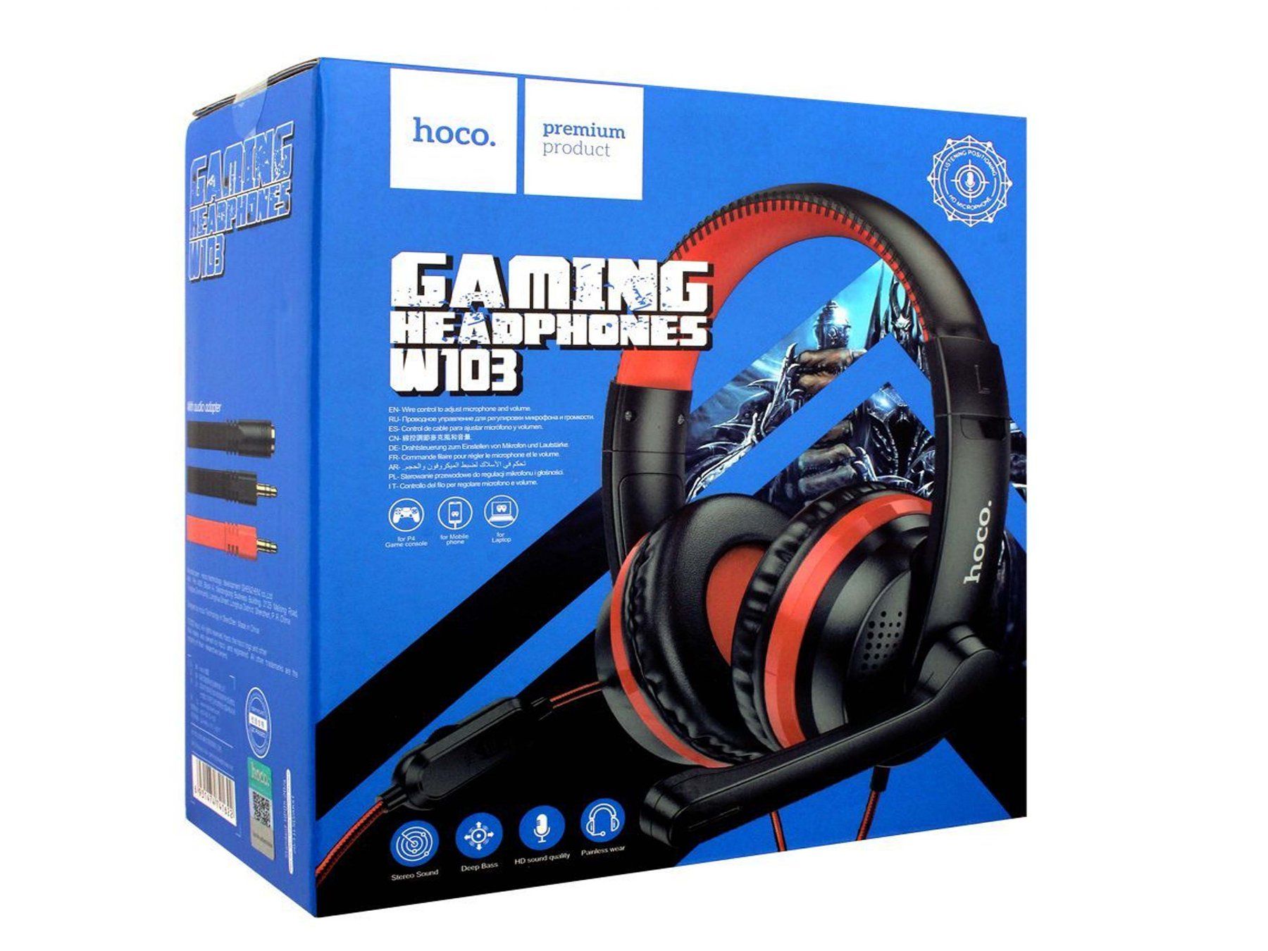 Cuffie: Gaming Headphones W103 – Nuovo e nell'imballaggio originale da moosseedorf venduto da star1210