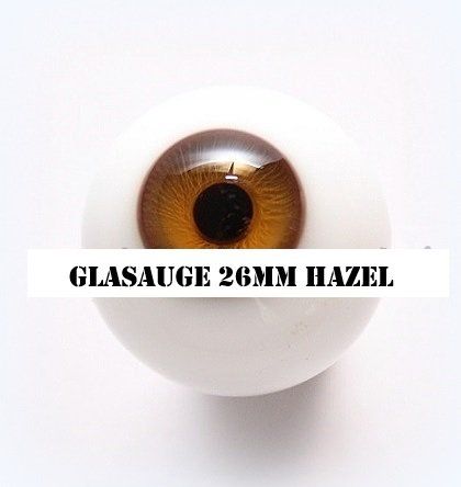 Bambole: Puppenaugen Glas hazel 26mm – Nuovo (secondo la descrizione) da Schlatt TG venduto da kreativ-atelier